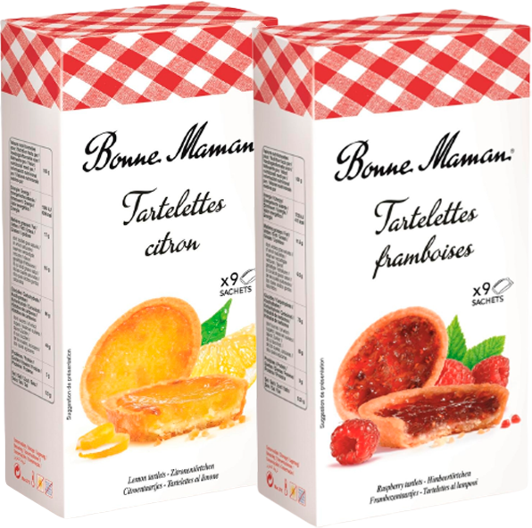 TARTALETAS RELLENAS FRAMBUES