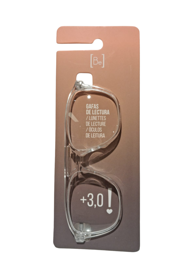 GAFAS TRANSPARENTES SUMMER +3,00