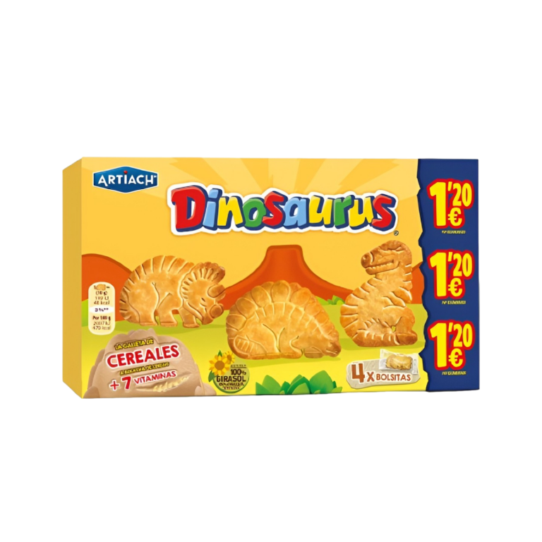 DINOSAURUS GALLETAS 124 G