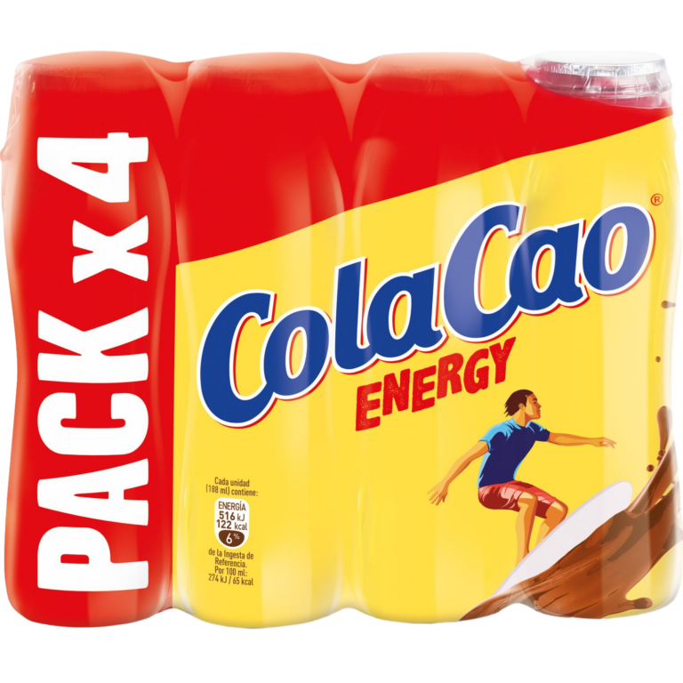 ENERGY BATIDO CHOCO PAC 4X188ML