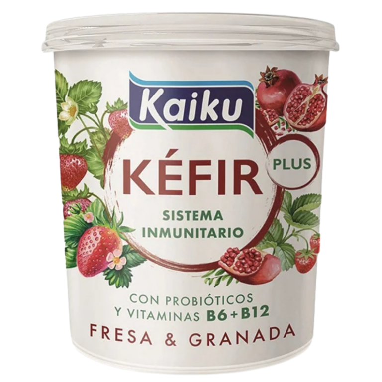 KÉFIR DE FRESA Y GRANADA 350 GR.