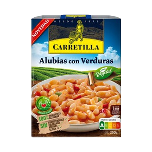 ALUBIAS CON VERDURAS 250G