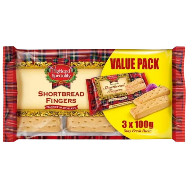 SHORTBREAD FINGERS 3 X 100 G