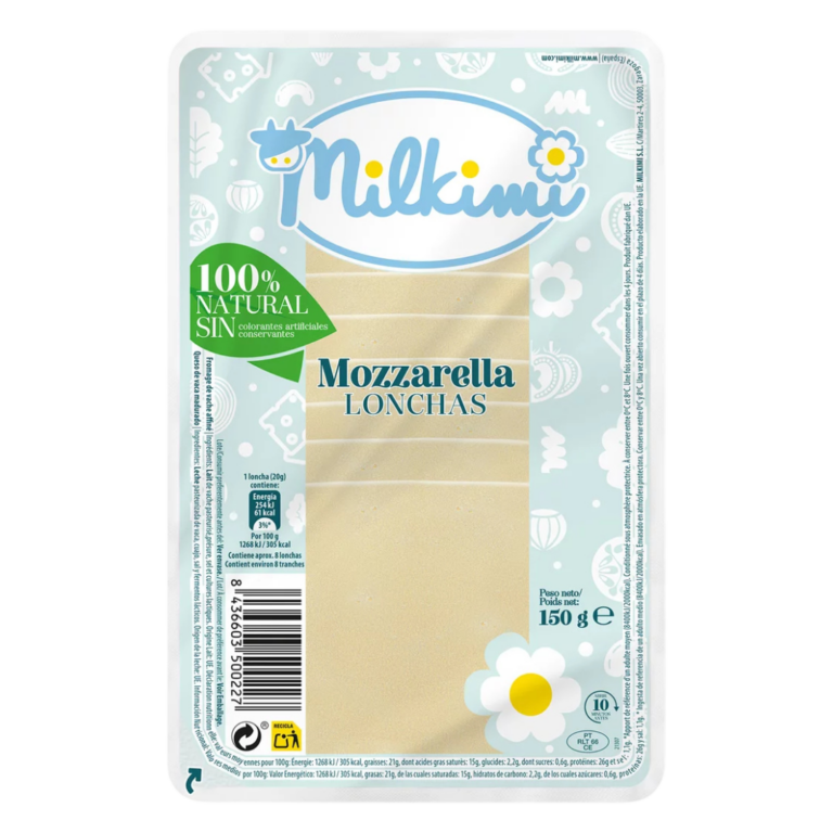 QUESO LONCHAS MOZZARELLA 150GR