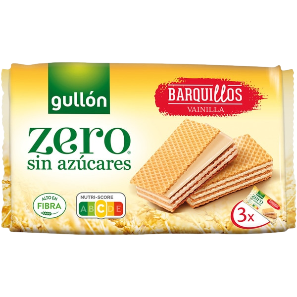 BARQUILLOS DE VAINILLA SIN AZÚCAR
