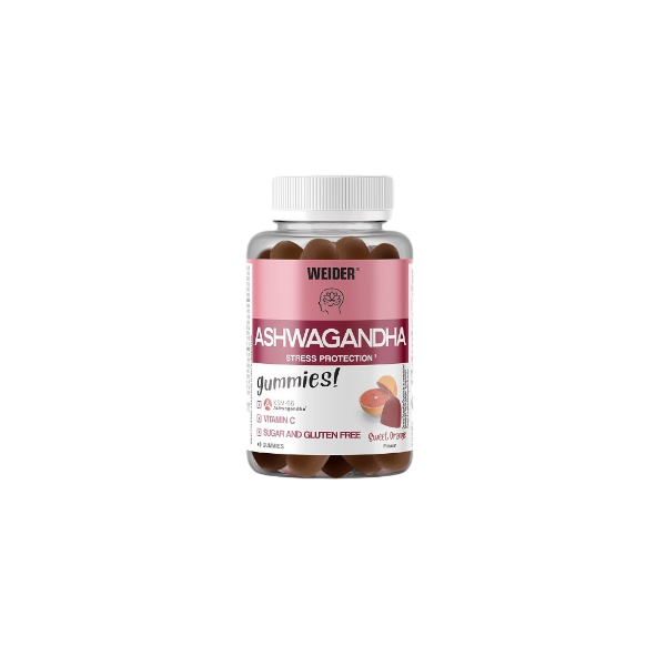 ASHWAGANDHA GUMMIES NARANJA 40U 1