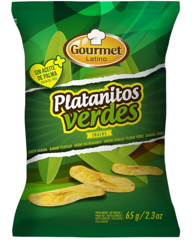 PLATANITOS VERDES BOLSA 6UN
