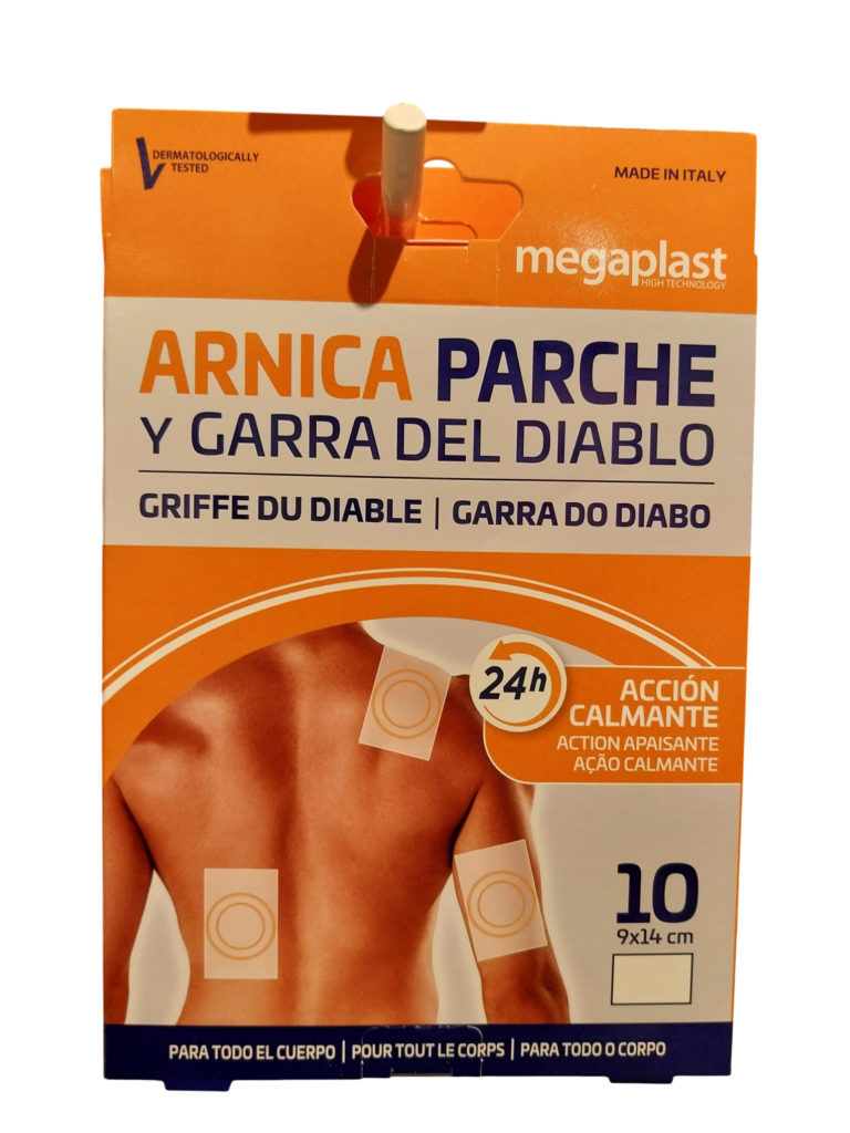 PARCHES ARNICA 9X14CM 10UN