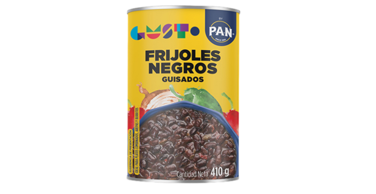 FRIJOLES NEGROS GUISADOS LATA 410G