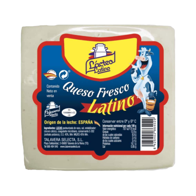 QUESO FRESCO LATINO PANUCO BLOQUE 300G