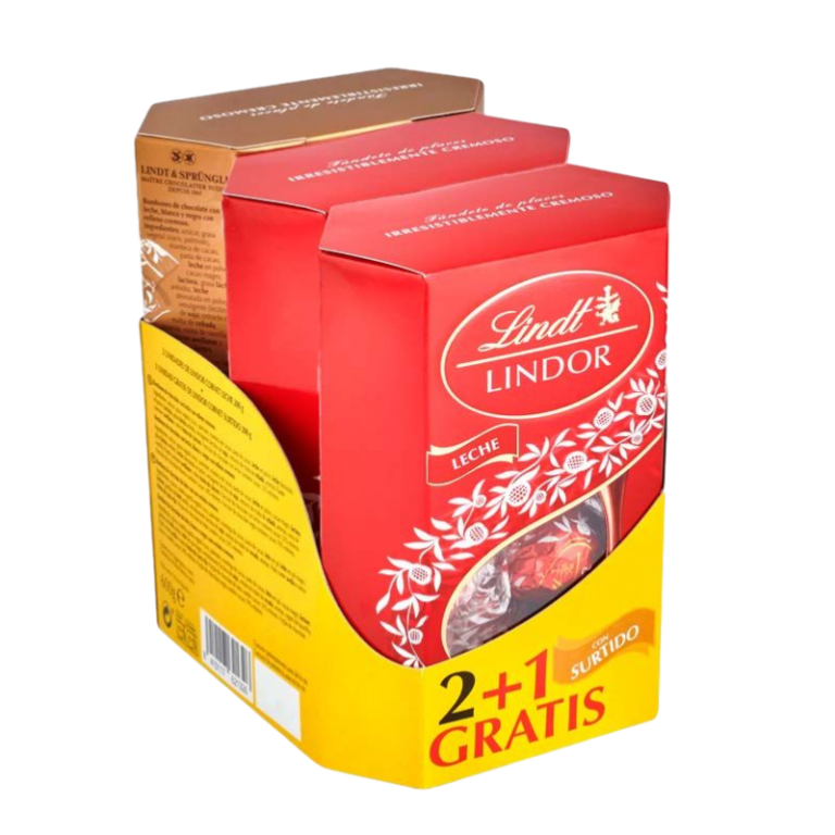LINDOR PACK ESPECIAL 2+1 411G