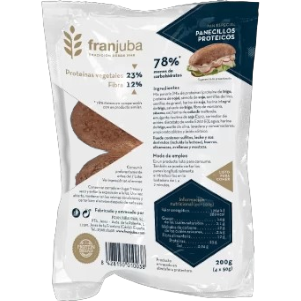 PANECILLOS PROTEICOS MIX 4X50G