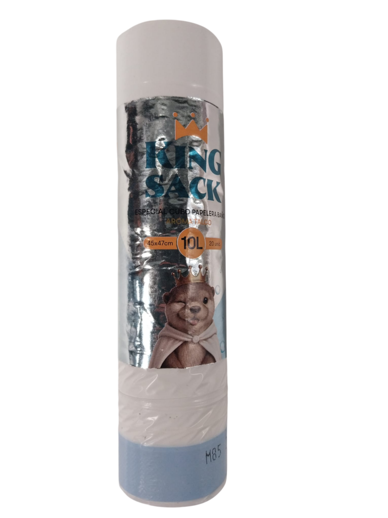 BOLSA BASURA BLANCA PERF 10L 2