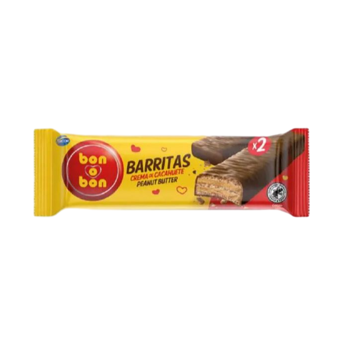 BARRITAS CREMA CACAHUETE 2X20G