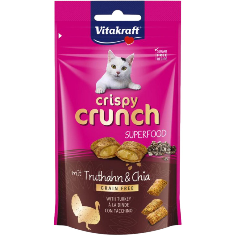 CRISPY CRUNCH SNACK GATO 60GR