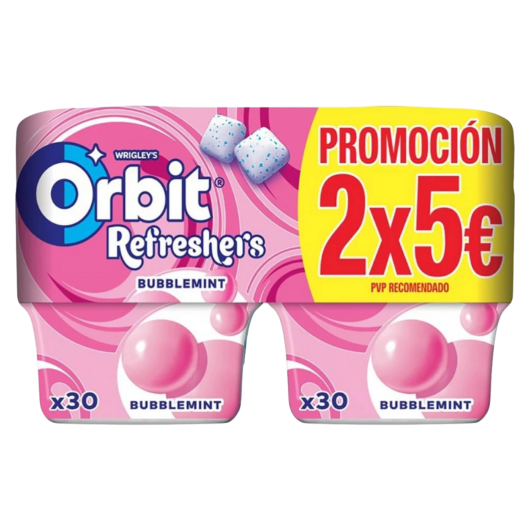 REFRESHERS BUBBLEGUM DUPLO 2X67G