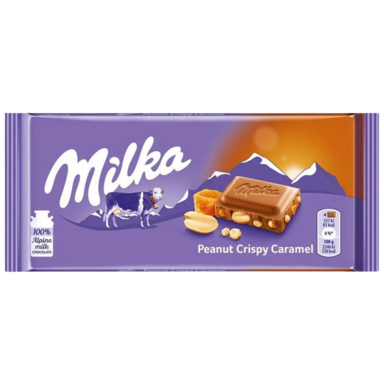 CHOCOLATE CACAHUETE CARAMELO 90G