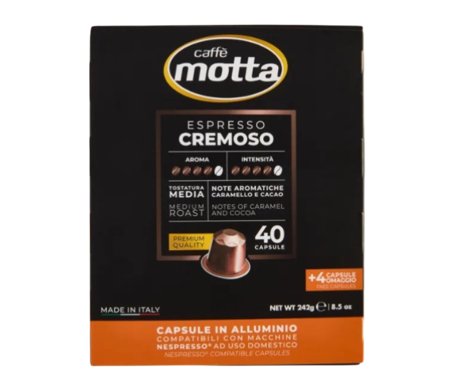 ESPRESSO CREMOSO CAP NESPRES 40UDS