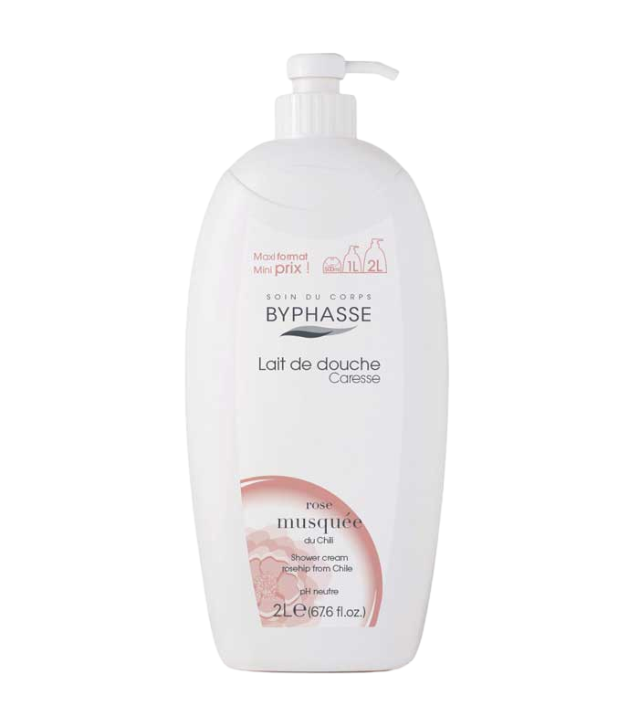 GEL DE BAÑO CARESSE ROSA MOS 2L