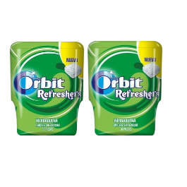 REFRESHERS HIERBABUENA DUPLO 2X67G