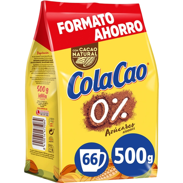 0% POLVO 500G