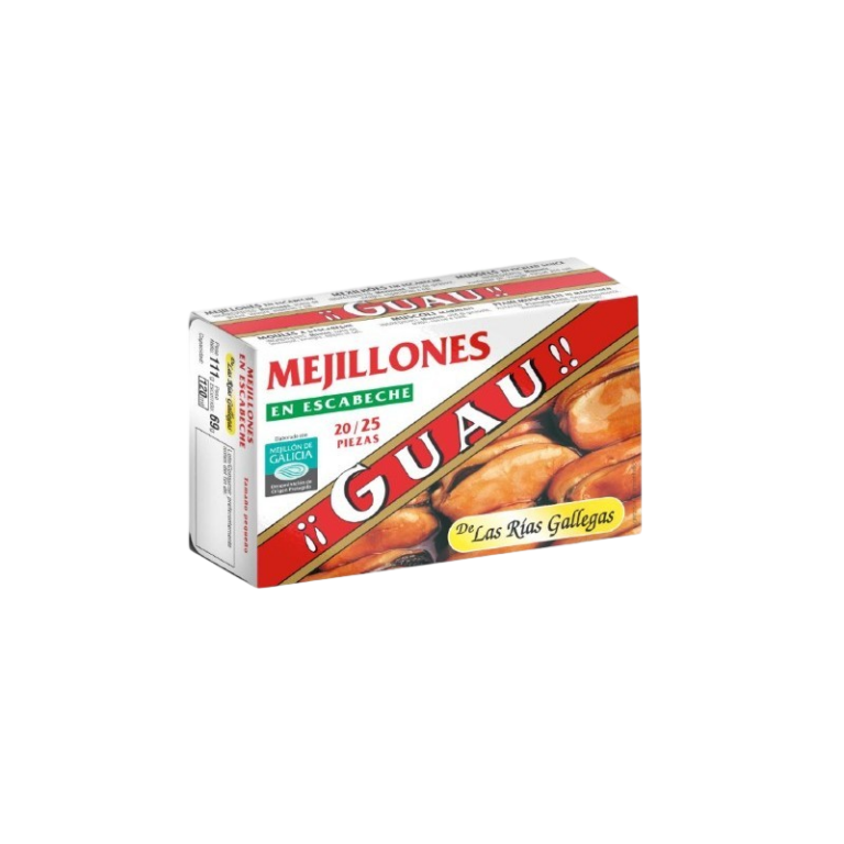 MEJILLONES ESCABECHE 20/25 69G