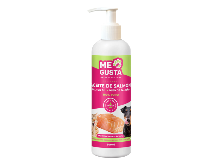 ACEITE  SALMON PERROS GATOS 300