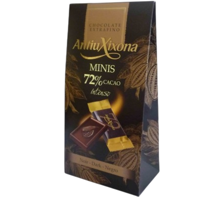 CHOCOLATINAS 72% NEGRO 175G