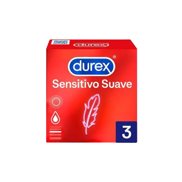 PRESERVATIVOS SENSITIVO SUAVE 3UDS
