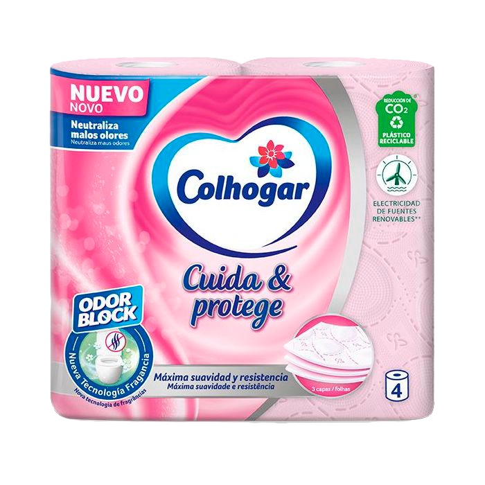PAPEL HIGIENICO PROTECT 4+2 3C