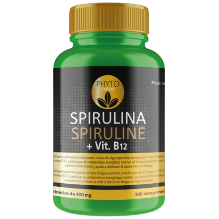 SPIRULINA + B12 300 COM 150G