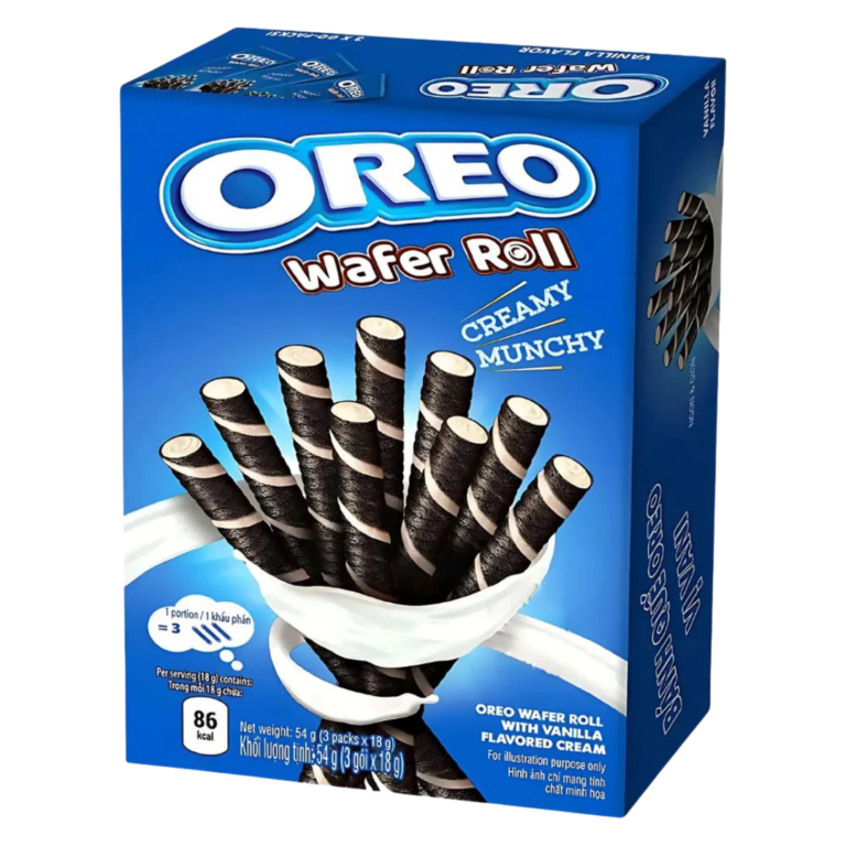 VANILLA WAFER ROLLS 54G