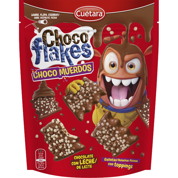 GALLETA CHOCOMUERDOS LECHE 8