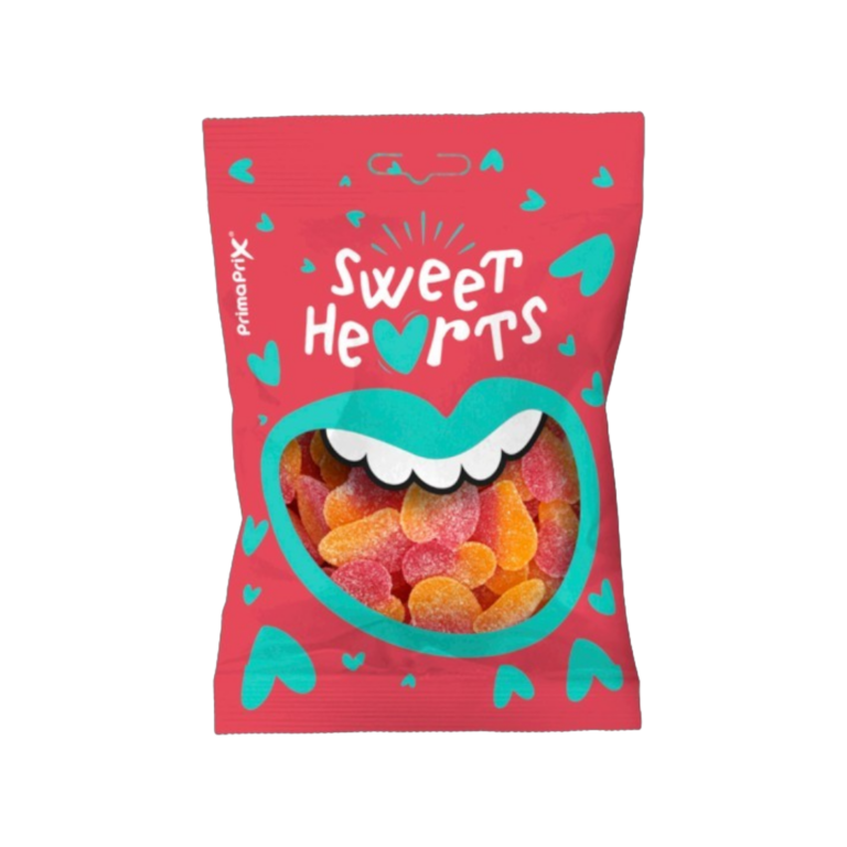 CORAZONES MELOCOTÓN BOLSA 150G