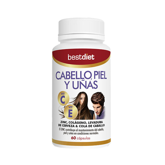 CABELLO Y UÑAS 60 CAPS 33,78GR