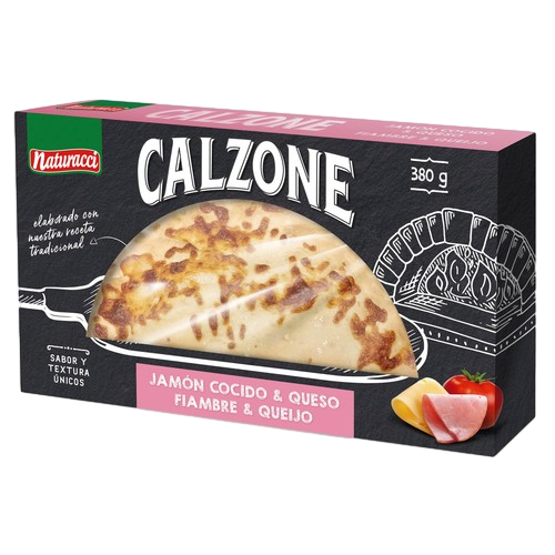 CALZONE JAMON Y QUESO 380G