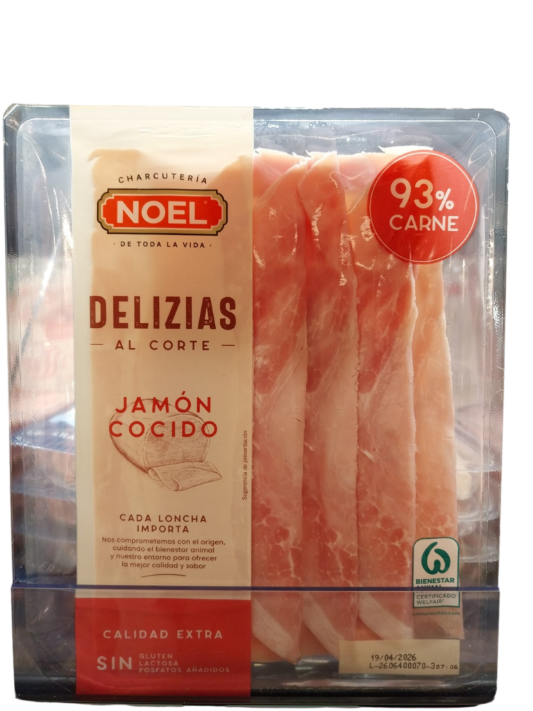 JAMON COCIDO DELIZIAS 120G