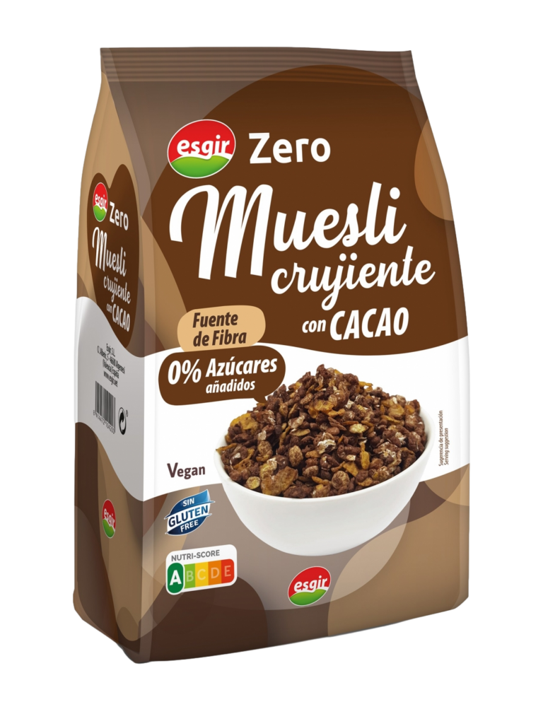 MUESLI CERO CHOCOLATE CRUJIENTE
