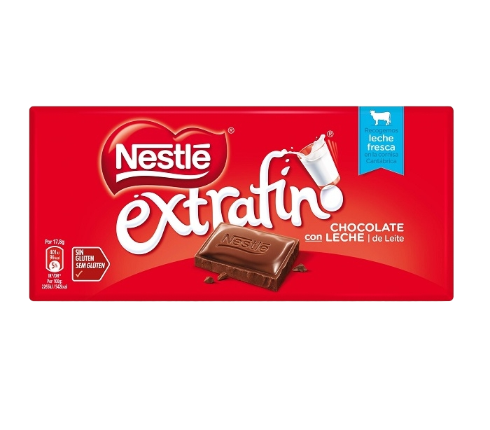 CHOCOLATE EXTRAFINO LECHE 125G