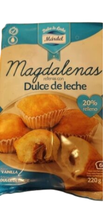 MAGDALENA DULCE DE LECHE 220G