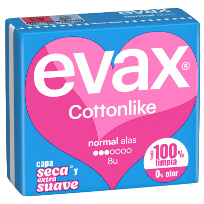 COTTONLIKE COMPRESAS NORMAL C/ALAS