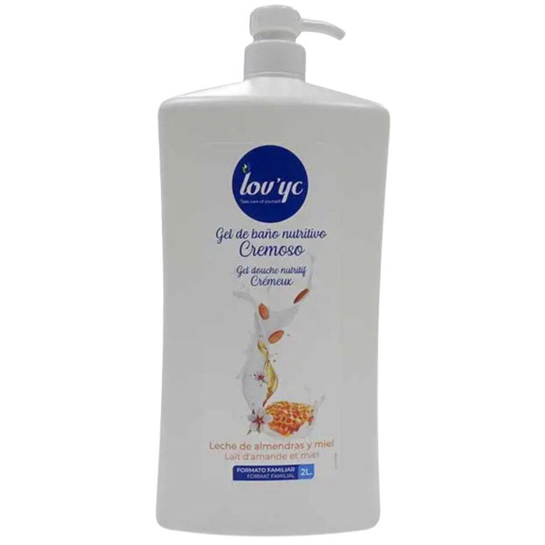 GEL DE BAÑO ALMENDRA Y MIEL 2L