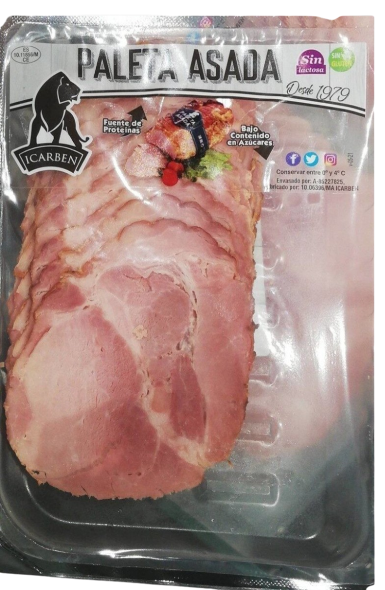 PALETA ASADA LONCHAS 100G