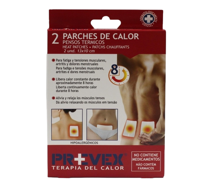 PARCHE CALOR ALIVIO TENSION 2U