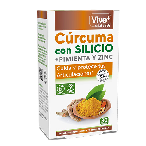 CURCUMA+SILICIO+PIMIENTA+ZINC 30C