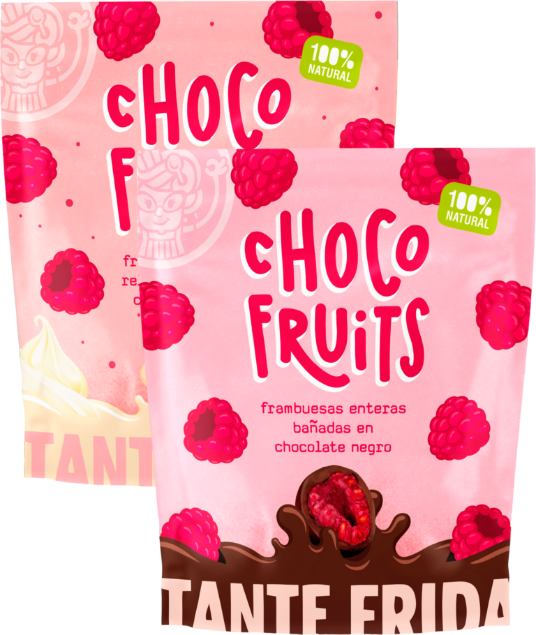 FRAMBUESAS CHOCO NEGRO 100G