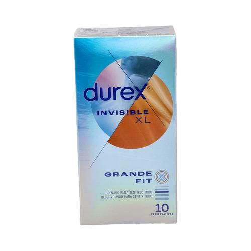 PRESERVATIVOS INVISIBLE XL 10U