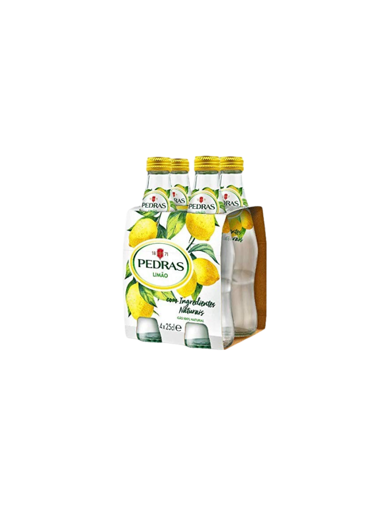 AGUA CON GAS DE LIMÓN 4X25CL
