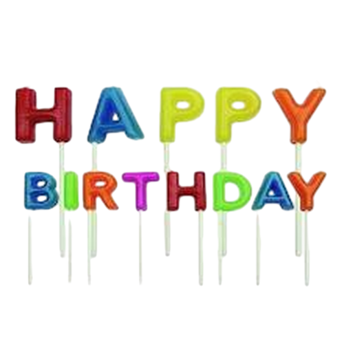 VELAS HAPPY BIRTHDAY