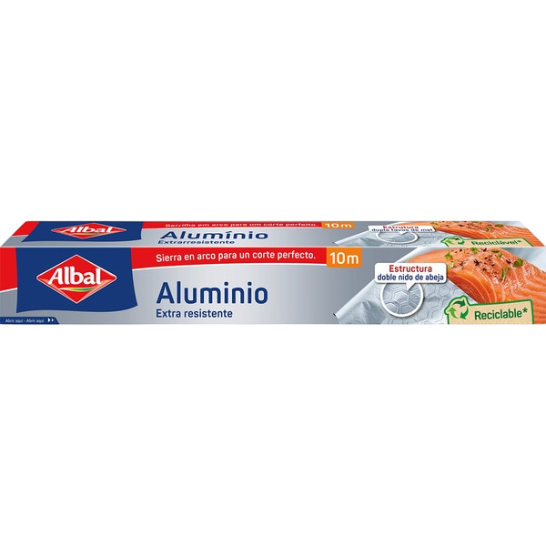 PAPEL ALUMINIO 10M